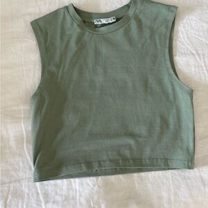 Zara crop tank